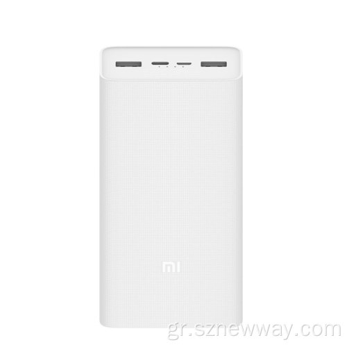 Αρχική Τράπεζα ισχύος Xiaomi 3 30000mAh Γρήγορη χρέωση